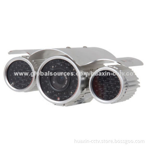 Weather-proof IR Camera with 1,000TVL High-definition Resolution and 60m IR Distance